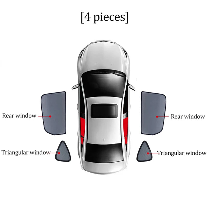 Pare-Soleil Magnétique Honda Jazz Fit GR 2021-2025