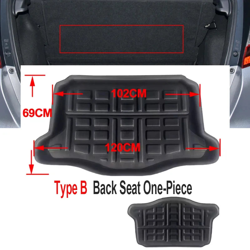 Tapis de Coffre Honda Jazz Fit MK3 2014-2019