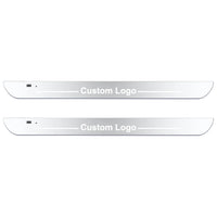Seuil de Porte LED Lumineux Logo Personnalisé Sans Fil USB