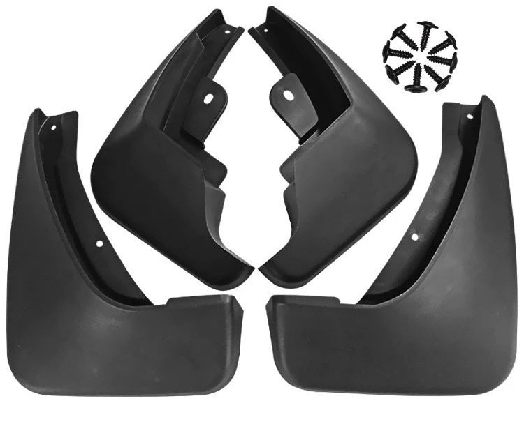 Garde-Boue Renault Captur 2013-2019 Jeu de 4 Bavettes Avant et Arrière Plastique Rigide
