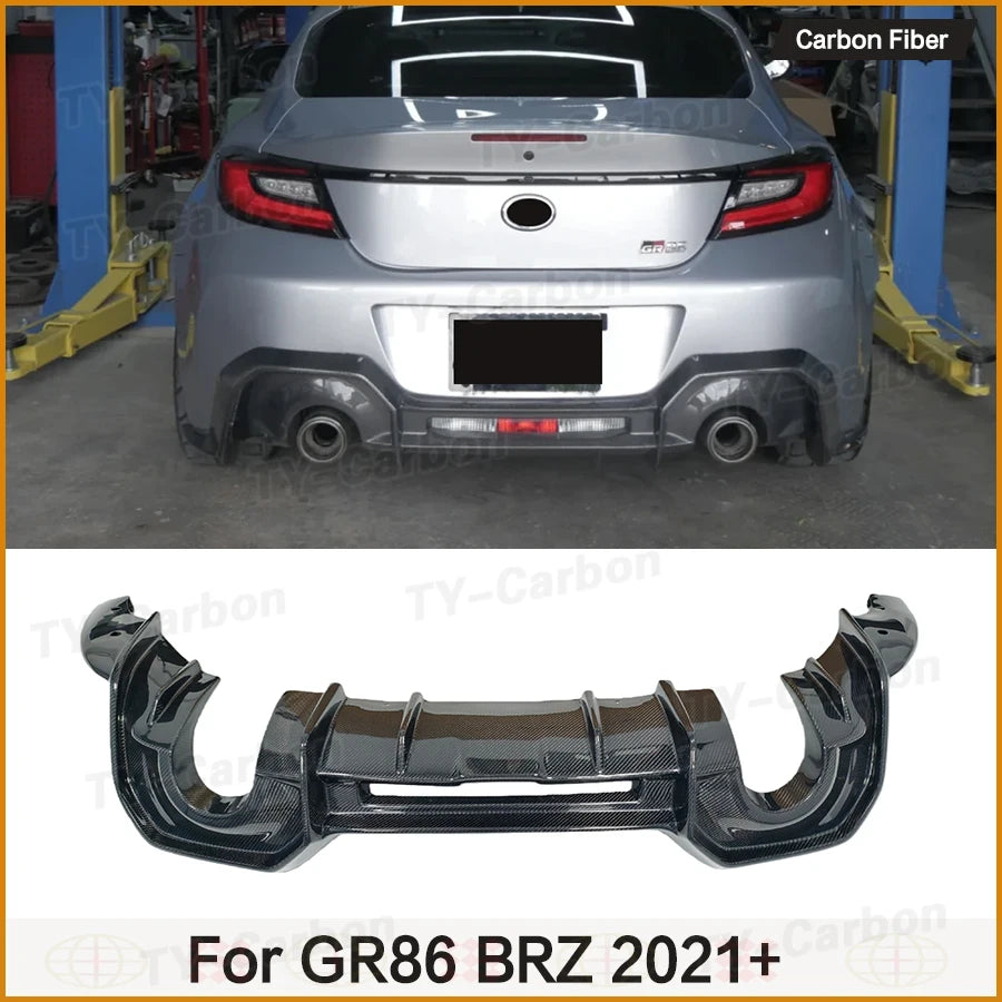 Diffuseur Arrière Carbone Toyota GR86 BRZ 2022-2025
