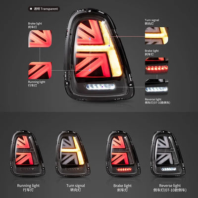 Feux Arrière LED BMW Mini Cooper R56 R57 R58 R59 JCW