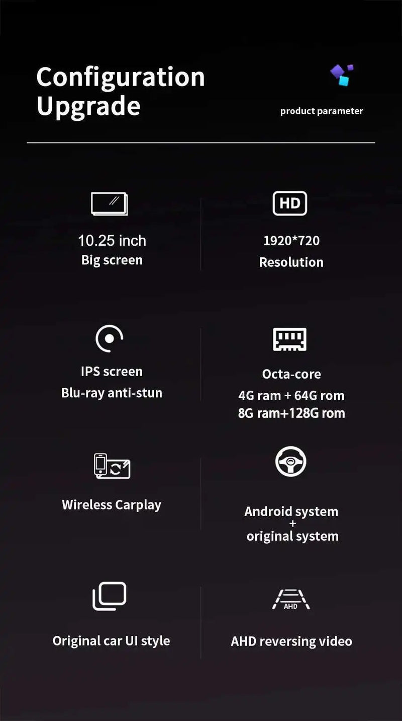 Autoradio Android 14 Lexus IS RC 200 250 300 350 200t 300h 2013-2019 Écran 10,25 Pouces CarPlay