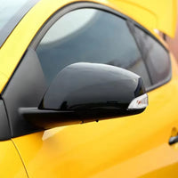 Coques de Rétroviseur de Remplacement Renault Mégane 3 MK3 2008-2015, ABS Noir Brillant, Gauche, Droite ou Paire