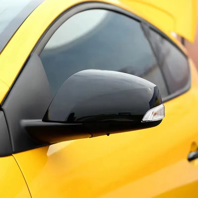 Coques de Rétroviseur de Remplacement Renault Mégane 3 MK3 2008-2015, ABS Noir Brillant, Gauche, Droite ou Paire