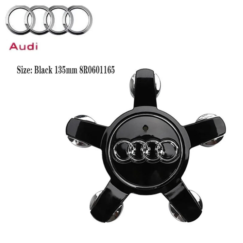 Cache-Moyeux Audi A4 A6 Q5 Q7 135mm 8R0601165 — vue arrière