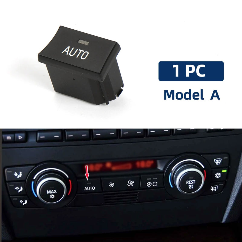 Bouton de Climatisation BMW E87 E90 E91 X1 X3 F25 — vue de face