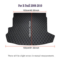 Tapis de Coffre Nissan X-Trail 5 Places 2008-2025