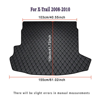 Tapis de Coffre Nissan X-Trail 5 Places 2008-2025
