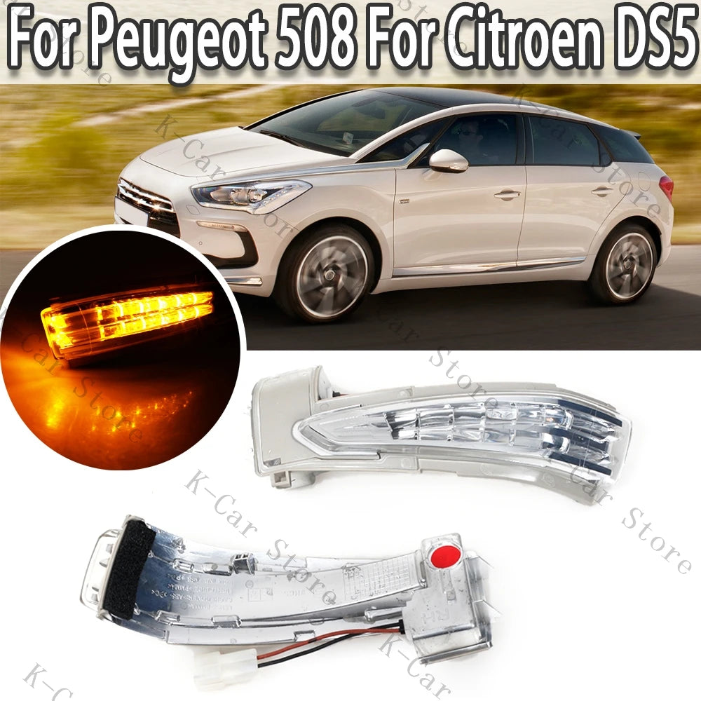 Clignotant LED de Rétroviseur Peugeot 508 Citroën DS5 C4