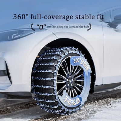 Chaînes à Neige Voiture Paire 145 à 285 mm