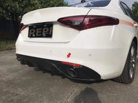 Diffuseur Arrière Alfa Romeo Giulia 2016-2018 Style Sport