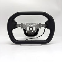 Volant Yoke Chauffant Style Cybertruck Tesla Model Y Juniper 350 mm