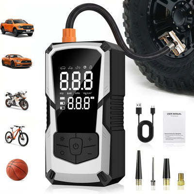 Gonfleur de Pneu Sans Fil 150 PSI Écran Numérique