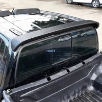 Becquet Aileron de Toit Arrière Toyota Hilux Revo 2015-2024 Noir, Blanc ou Aspect Carbone