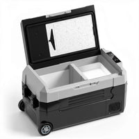 Réfrigérateur de Voiture Podofo 35 L 45 L 55 L Glacière Électrique à Compresseur avec Application et Roues