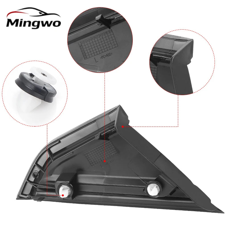 Coque d'Angle de Rétroviseur Citroën C4 2004-2010 9647011377 — gros plan