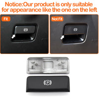 Bouton de Frein de Stationnement Mercedes W176 W246 W166 — gros plan
