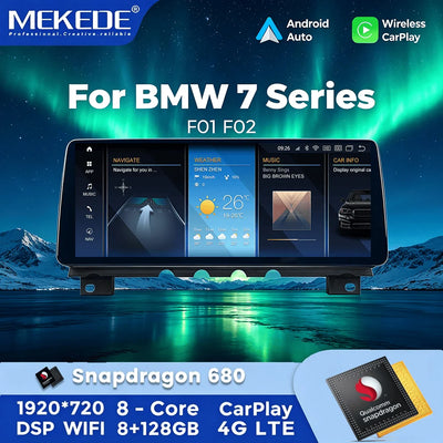 Autoradio Android BMW Série 7 F01 F02