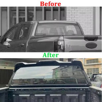 Becquet Ford Ranger T9 2023-2026 de Toit de Cabine en 2 Pièces, ABS Noir Brillant