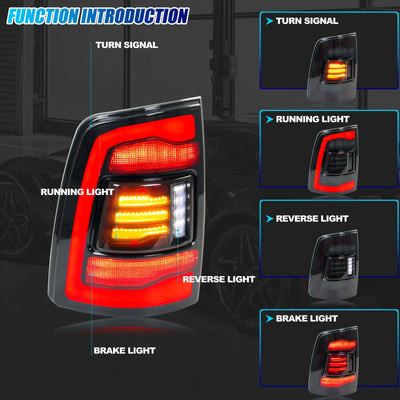 Feux Arrière LED Dodge Ram 1500 2500 3500 2008-2018