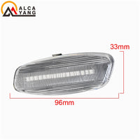 Clignotant Répétiteur Latéral LED Dynamique Peugeot 207 308 3008 5008 RCZ Citroën C3 C4 C5 DS3 DS4 Fumé ou Cristal