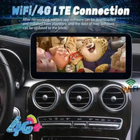 Autoradio Android 14 Mercedes-Benz GLC X253, C et Classe V W446 W447 2015-2018 Écran 12,8 pouces CarPlay DSP