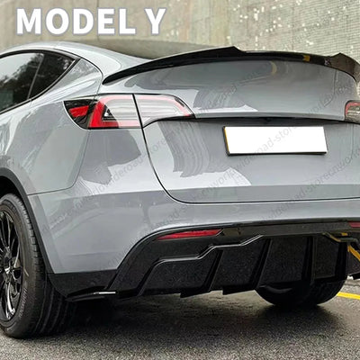 Lame Avant Tesla Model 3 Model Y 2016-2024 Look Carbone