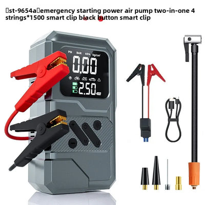 Démarreur de Batterie 1000A Compresseur 150 PSI Portable