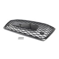 Calandre Audi A6 S6 C8 2019-2023 Nid d'Abeille Style RS6 Noir Avant Restylage