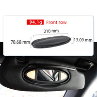 Pare-Soleil Intérieur Noir avec Miroir Porsche 911 996 997