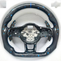 Volant Carbone Volkswagen Golf 7 GTI R — détail de finition