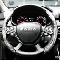 Surcouches de Volant à Clips Aspect Carbone Dacia Sandero Stepway Duster Jogger Bigster Spring Logan