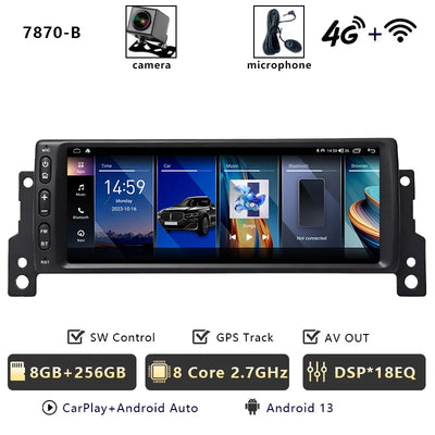 Autoradio CarPlay Sans Fil MINI Cooper S R50 R52 R53