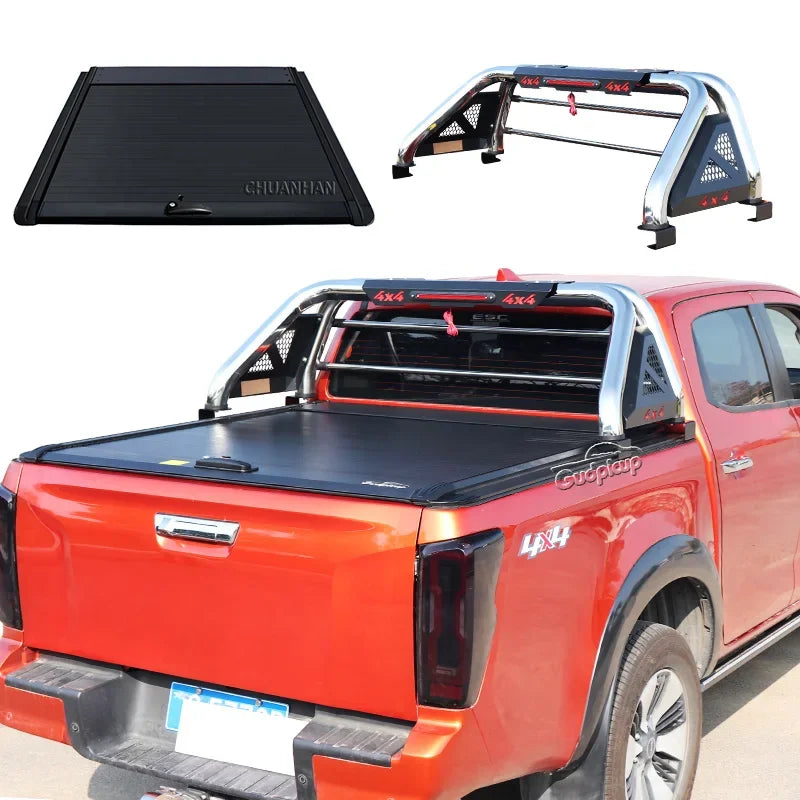 Arceau de Benne Roll Bar Inox Pick-Up 4x4 Universel