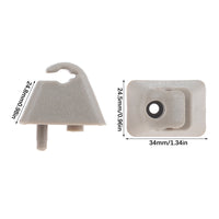 Clips de Pare-Soleil Opel Astra Corsa Vectra Tigra Vivaro