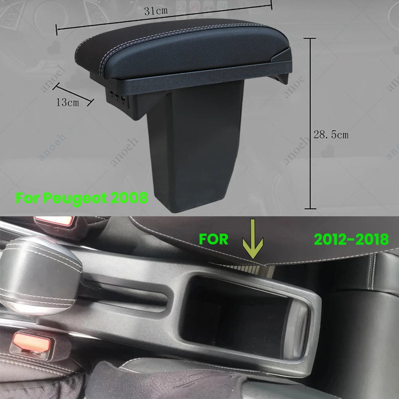 Accoudoir Central Peugeot 2008 2012-2018