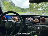 Autoradio Double Écran 24,6 Pouces Jeep Wrangler JL 2018-2022 Android CarPlay Sans Fil GPS 4G