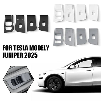 Cache-Boutons de Lève-Vitre Tesla Model Y Juniper 2025