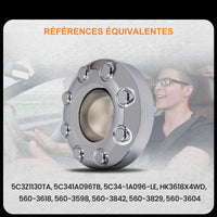 Front Wheel Hub Cover Ford F-350 Super Duty Dually 4x4 2005-2018
