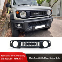 Calandre Suzuki Jimny JB64 JB74 JC74 2019-2025 en Maille Noire 3 ou 5 Portes Grille Tout-Terrain