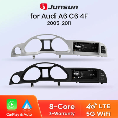 Autoradio Junsun Caméra 360 Audi A6 C6 4F 2005-2011