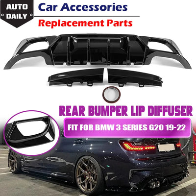 Diffuseur Arrière LED BMW Série 3 G20 G21 2019-2022