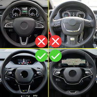 Palettes au Volant Skoda Octavia 4 Kodiaq Superb Enyaq Format Long