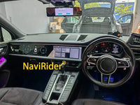 Autoradio Double Écran 12,3 + 12,3 Pouces Porsche Macan 2018-2024 Android CarPlay GPS 4G