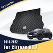 Tapis de Coffre Citroën DS 7 2018-2022 Cuir
