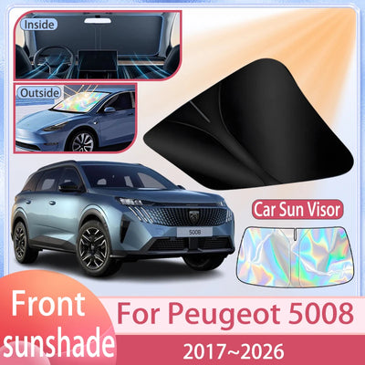 Pare-Soleil Pare-Brise Peugeot 5008 2017-2026