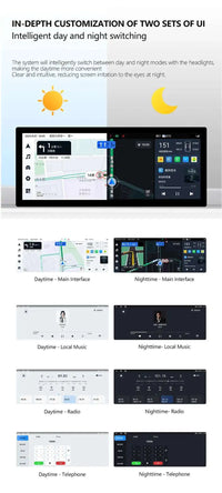 Autoradio Android Ford Mustang S550 2014-2021 Écran QLED 11,5 pouces CarPlay GPS