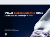 Powerful Cordless Car Vacuum Cleaner and Blower, 2-in-1 Wet and Dry