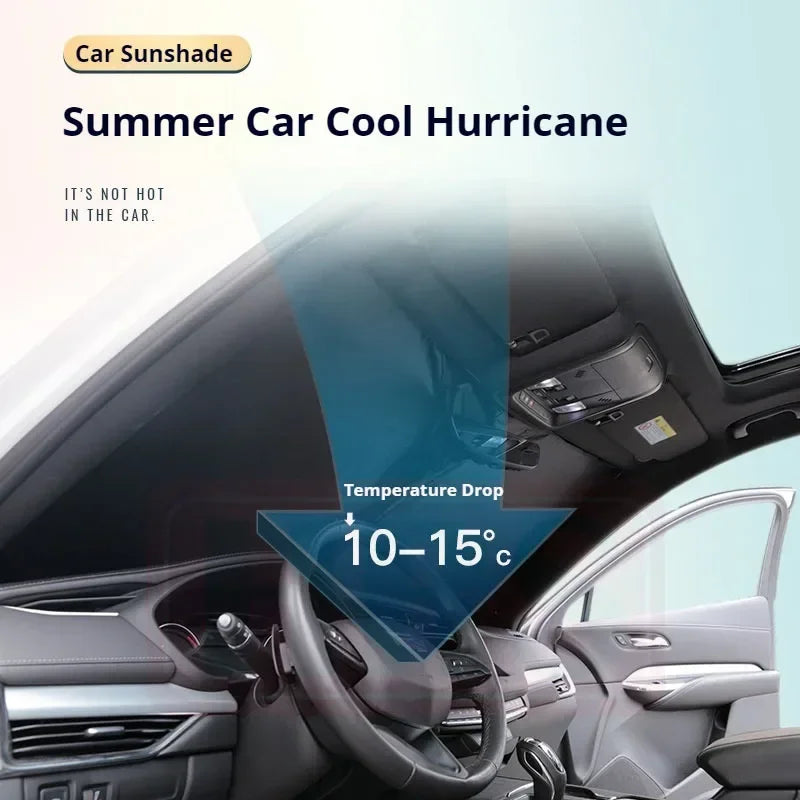 Pare-Soleil Pare-Brise Toyota C-HR 2017-2024 Pliable à Mémoire de Forme Isolation Thermique